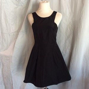 NWT BCBGeneration Black Studded Skater Dress